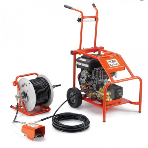 Гідродинамічна прочищувальна машина RIDGID KJ-3100