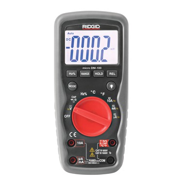 Цифровий мультиметр RIDGID micro DM-100 