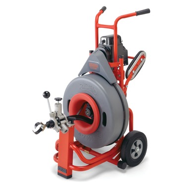 Прочищення барабанної машини RIDGID K-7500 w/C-100