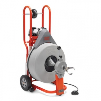 Прочищення барабанної машини RIDGID K-750 C-100